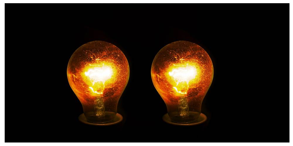 Varför flimrar LED-lamporna i kameran? Traditionella glödlampor. Foto: av Pexels