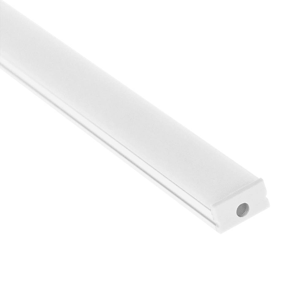 LedStore aluminiumprofil låg, utanpåliggande