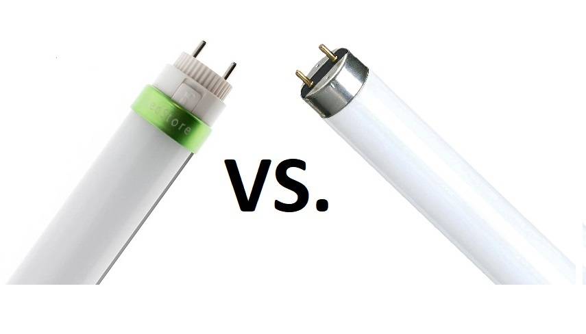 Led-rör vs fluorescerande rör