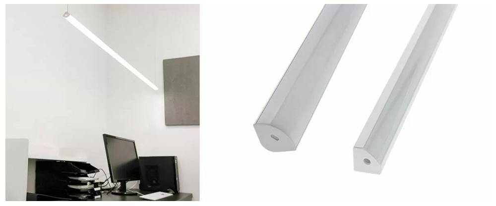 Varför behöver ledlisten en aluminiumprofil? - Hörnprofil i aluminium för ledlist