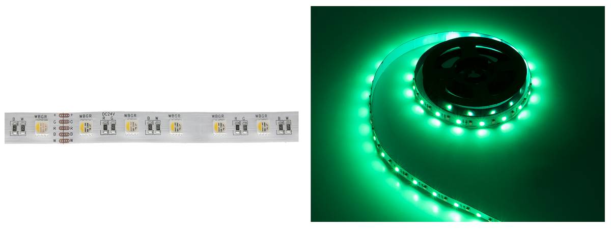 Traditionell RGB-ledad ljusremsa