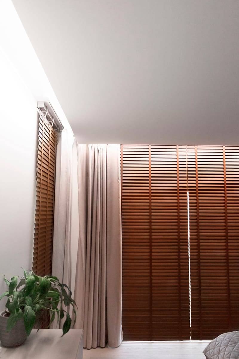 Sovrum belysning design, led strip indirekt cirklar rummet