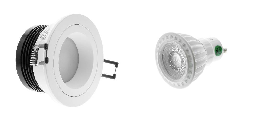 LED tål inte värme och LED-lampor och glödlampor skiljer sig avsevärt åt i sin värmehantering.