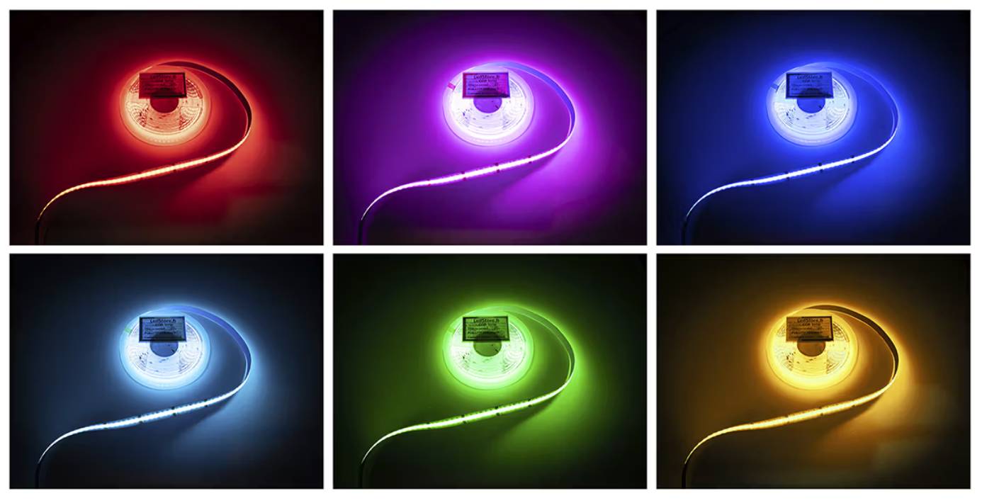 RGB-band, festlig belysning kräver färg, vilket enkelt tillhandahålls av LED-band.