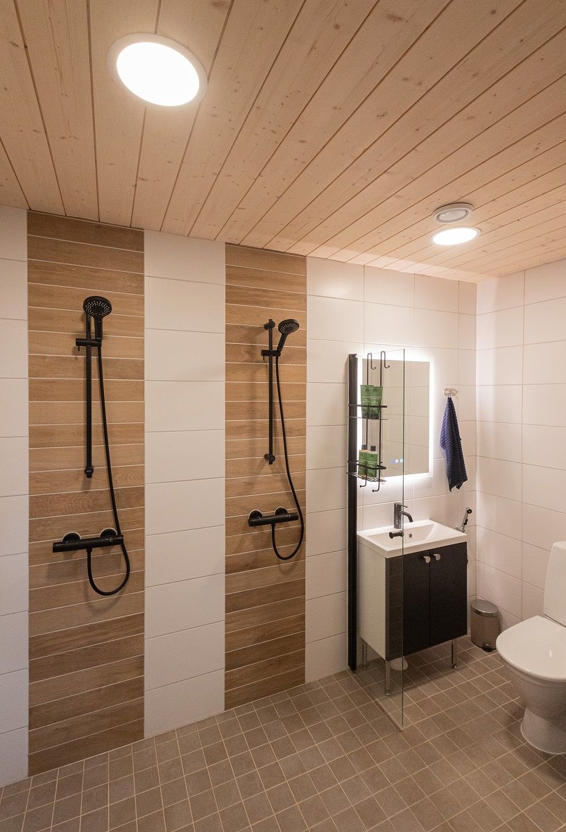 PLAFOND-armaturer är enkla och snabba att installera.