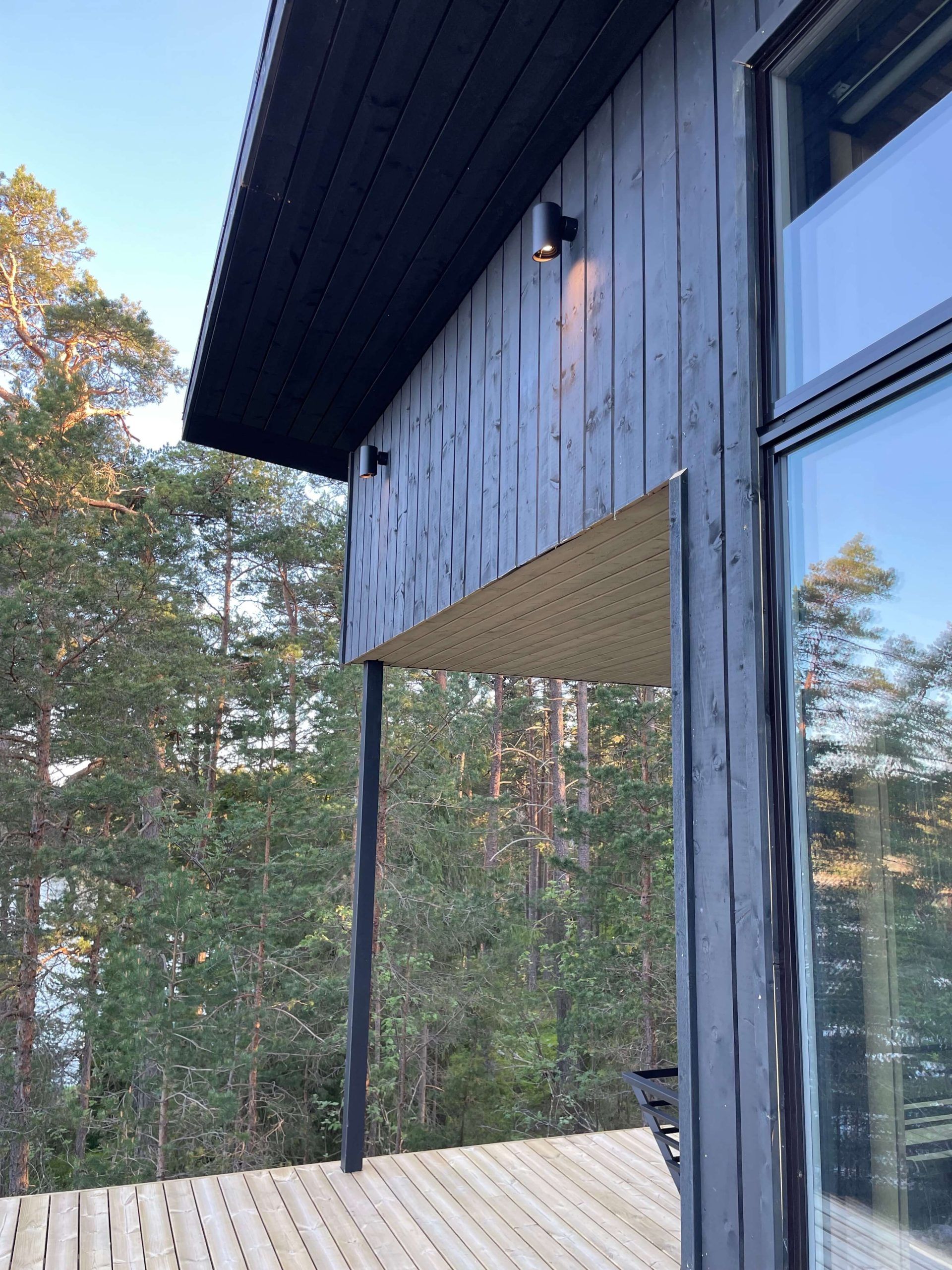 Oblique 1 väggarmatur för fasadbelysning.